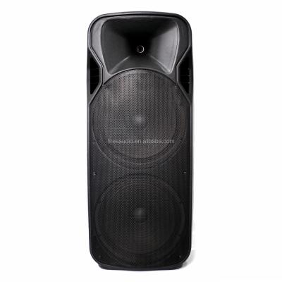 China Professional Dual Power 15inch Outdoor Speaker High Phone Feature for sale