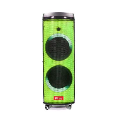 China High Power Wireless Dual 12 Inch Wooden Amplifier Speaker Party Home Theater System for sale