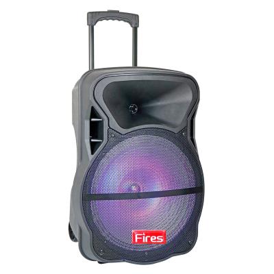 China FS-A18 Trolley Speaker OEM Wireless Active Portable High Power Party Speaker With BT for sale