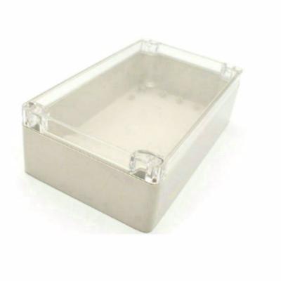 China 200*120*60mm ABS Plastic PCB Box XINGDA Screw Open-end Type Waterproof Clear Plastic Housing for sale