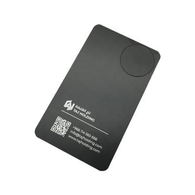 China VIP Card Free Sample Customized Printing 215216 Matte Black Blank Metal Cards VIP Business Smart Visa Cards for sale