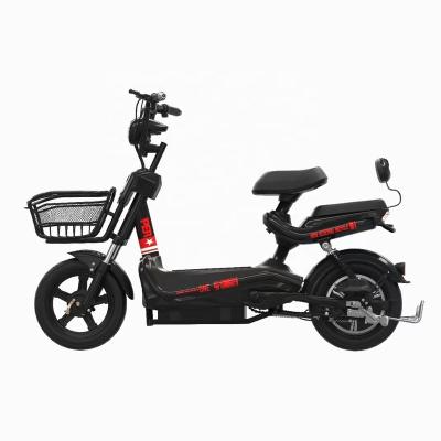 China Stainless steel GALAXY 14 inch 48V 12A 20A 350W lithium battery electric bike scooter lead acid motor for sale