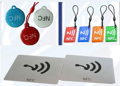 China Access control ticket use Waterproof Smart NFC tag / Label 13.56MHz for sale