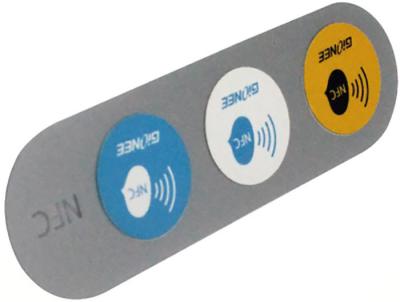 China Ntag 216 Anti-Metallumbau3ms Adhensive NFC-Aufkleber-RFID Kleber Standard ISO 14443A zu verkaufen