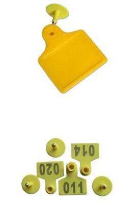 China TPU / Plastic Rfid Animal Tags Animal Tracking Tags Apply To Pig for sale