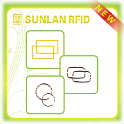 China T5557 / T5577 Rfid Inlay Prelam PVC For Rfid Chip Card , Frequency 124khz for sale