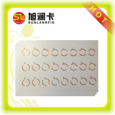 China 125kHz EM4200 T5577 Chip RFID Inlay 3*7 Layout ultrasonic embedding for sale