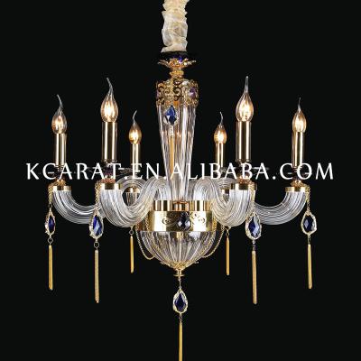 China Art Crystal Chandelier European Style European Glass Chandelier For Bed Room for sale