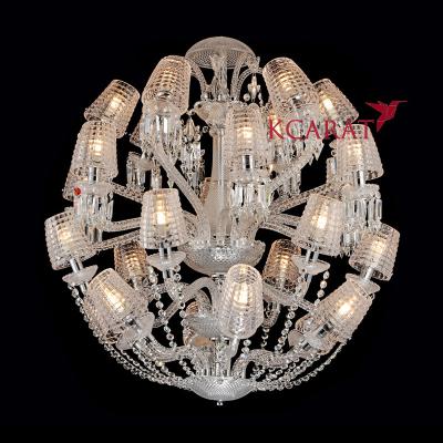 China French style EUROPEAN chandelier for hotel project crystal ball pendant light for dining room luxury crystal light for sale