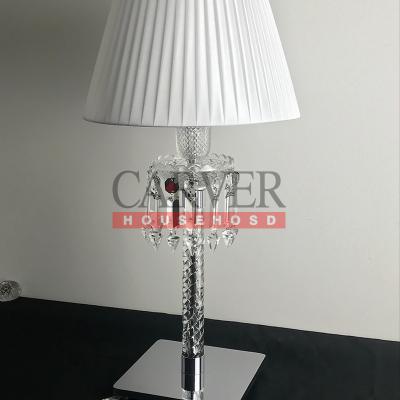 China European style crystal table lamp for the living room chandelier bedroom table light clean crystal for sale