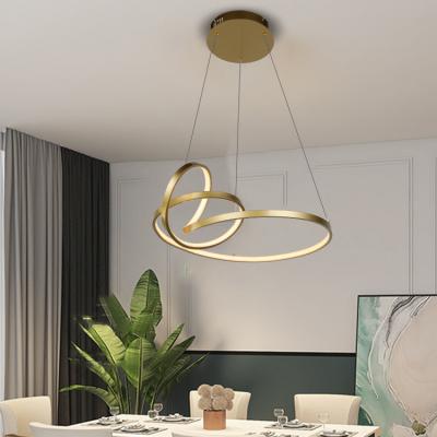 China Modern New Contemporary Design Simple Indoor Hanging Decorative Led Pendent Lamp For Home Decoration for sale