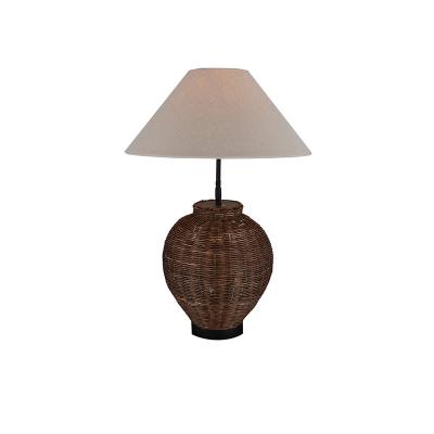 China Modern Modern Bamboo Decoration Furniture Office Hotel Writing Table Lamps Desk Light for sale