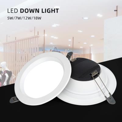 China Freestanding Strobe Contemporary With Single Smart Best Down Light CCT Family Series 5w 7w 12w 18w Recessed LED Downlights for sale