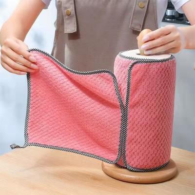 China Washable Kitchen Long Lasting Sustainable Cleaning Cloths Non-Stick Kitchen Towel Wiping Rags for sale