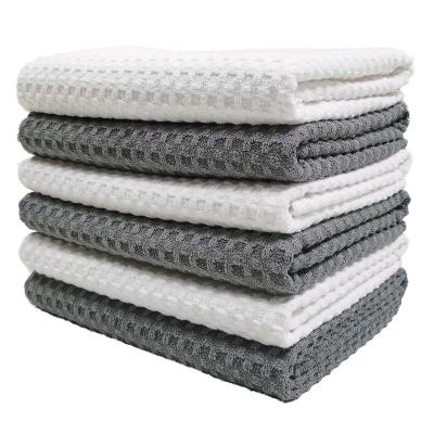 China Manufacturer QUICK DRY Supplier Towel Wrap With Straps Customize Logo Bath Towels Waffle Weave Kitchen Towels for sale