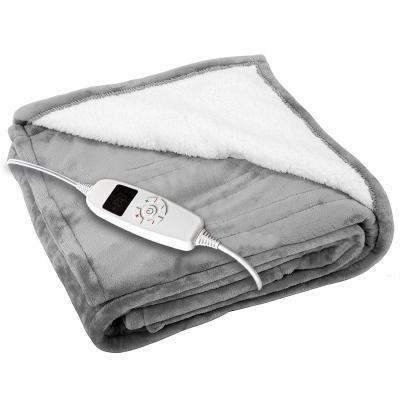 China New Style Lower Prices Super Soft Wool Weighted Electric Heating Blanket Electric Blanket Electric Blanket Heating Throw Blanket for sale