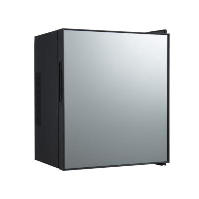 China THERMOELECTRIC Cosmetic Fridge Makeup And Grooming Hotel Fridge Small Glass Door REFRIGERATORS for sale