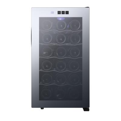 China New ERP hotel wine bottlesr fridges 48L/18 portable refrigerator wine and beverage cooler electric for sale