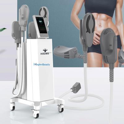 China 2021 Weight Loss Boost HIEMS Max 4 Handles 7 Tesla EMS Muscle Stimulator Weight Loss EMS Body Sculpting Sculpting Machine à venda