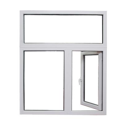 China UPVC/PVC sliding profiles double glazed window pvc casement window upvc windows doors for sale