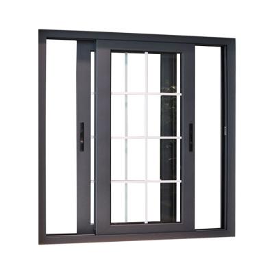 China New Design Aluminum Alloy Screen Bay Folding Glass Sliding Window for sale