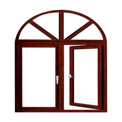 China Magnetic Screen Manufacturers Made High Quality Double Glazed Aluminum Casement Window for sale