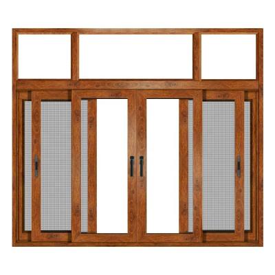 China High Quality Folding Aluminum Screen Slide Window With Aluminum Mosquito Net Windows for sale