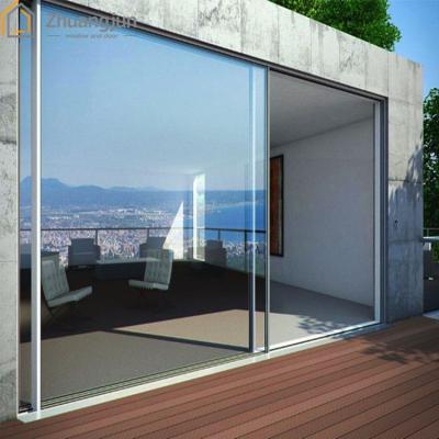 China Sliding Aluminum Extrusion Profile Garage Glass Door From China Supplier for sale