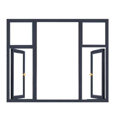 China High quality popular plastic folding window or screen vinyl windows with wooden window shutters on sale for sale