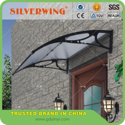 China Long Durability Wind Resistant Outdoor Canopy Roof With Mid Fixing For Door Polycarbonate Tent Canopy Shelter for sale