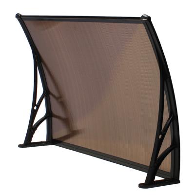 China DIY Polycarbonate Impact Resistant Tent Plastic Canopy For Door for sale