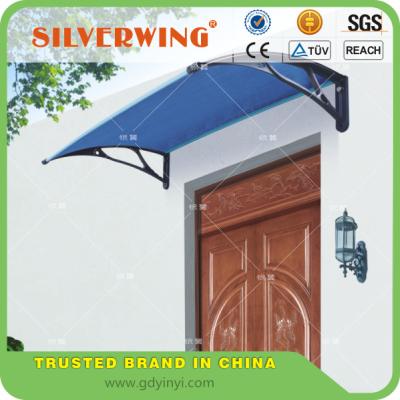 China Economic Impact Resistant Plastic Transparent Rain Canopy Parts For Rain Protect Door Canopy Roof Wholesale Plastic Cover for sale