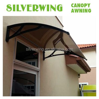 China DIY Door Canopy Metal Frame Window Tent Shockproof Aluminum Rain Shelter for sale