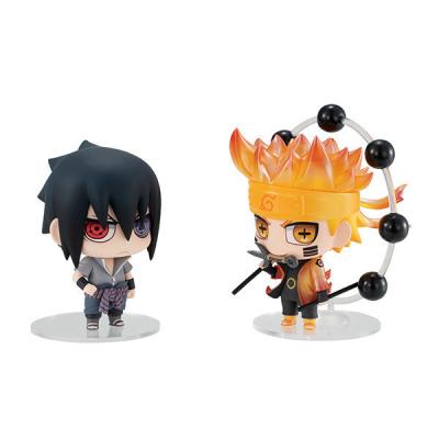 China Model Toy Character Model Toy Japanese Cartoon Figures Uzumaki Uchiha Sasuke cartoon a set of two for sale