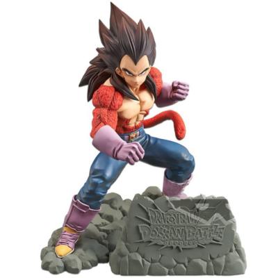 China 2021 Cartoon Toy Japanese Anime Bestselling Handmade Toy Box Doll Blind Dragon Sun Wukong Vegeta Collectible PVC With Base for sale