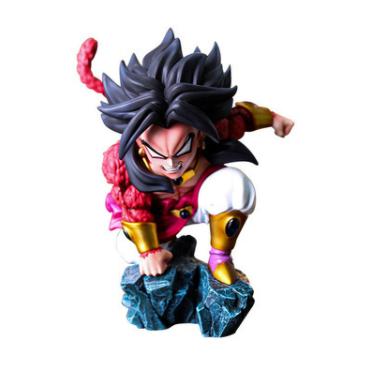 China 2021 New Cartoon Toy Japanese Anime Handmade Blind Box Collectible Toy Activity Doll PVC Base Dragon Sun Wukong Vegeta Majin Buu for sale