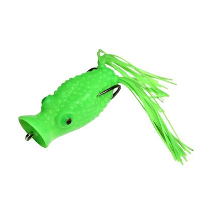 China Wholesale New Soft PVC Lure Frog 15g 60mm Topwater Frog Fishing Lure for sale