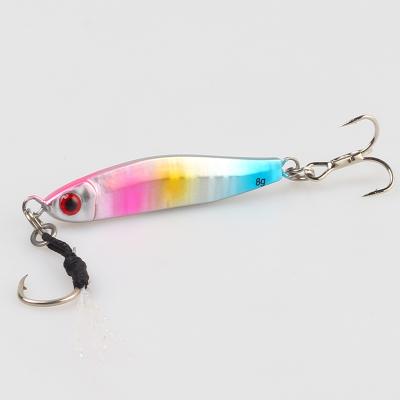 China Advance New Arrival Metal Casting Jig 8g 42mm Saltwater Fishing Lure for sale