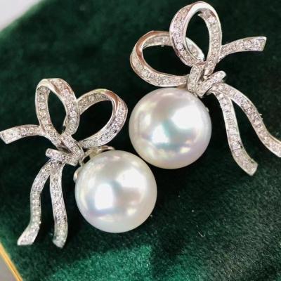 China Real Vintage Natural Freshwater Pearl Earring s925 Sterling Silver Stud For Women Wedding Jewelry Earring 2021 Women for sale