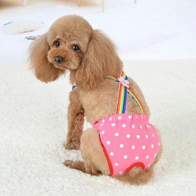 China Viable Wholesale Mens Womens Clothing Diapers Washable Pet Dog Physiological Pants for sale