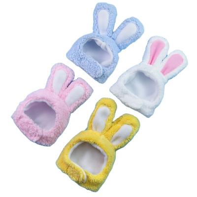 China Cheap Price Pet Costume Viable Hot Selling Cute Rabbit Ears Dog Cat Cute Cosplay Hat for sale