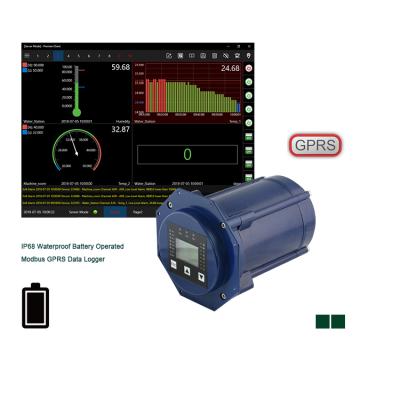 China 4g metal modbus data logger meter battery operated data entry and report for sale