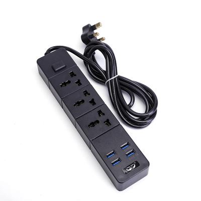 China Convenient Safety Extension Extension High Quality Professional Manufacturing Multi-Function Socket With USB Socket Charging Home Dish for sale