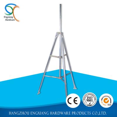 China Steel Ourdoor Satellite Dish Tripod 5ft Antenna Tripod Mount With Mast For Ku Band 60cm Satellite Dish Antenna for sale