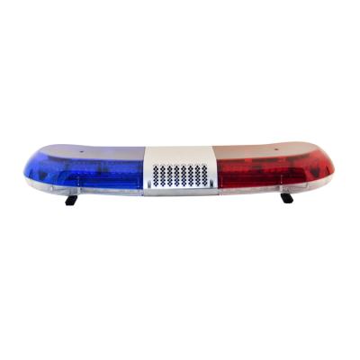 China PC+Warning Special Police High Power Maker Aluminum Alloy Shape Light Bar For Rescue Police Ambulance Truck for sale