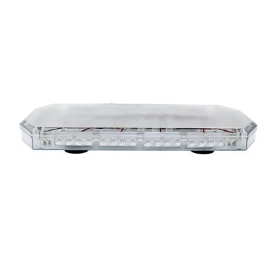 China Emergency Safety Vehicles Hot Sale Factory Price Warning Clear Cover Led Minimum Flash Strobe Light Bar for sale