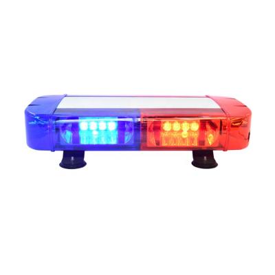 China PC + Aluminum Alloy Factory Price High Minimum Power LED Light Bar For Police Ambulance Fire Truck for sale