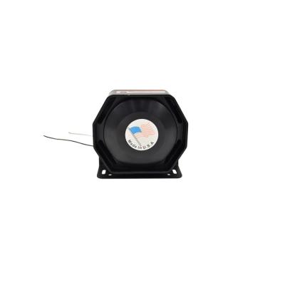 China Warning For Police Ambulance 200W 12V 24V Siren Horn Slim Audio Speaker For Police Ambulance for sale