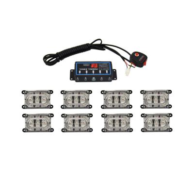 China PC LED Police High Power LED Strobe Emergency Light Police Led Grill Strobe Flashing Light for sale