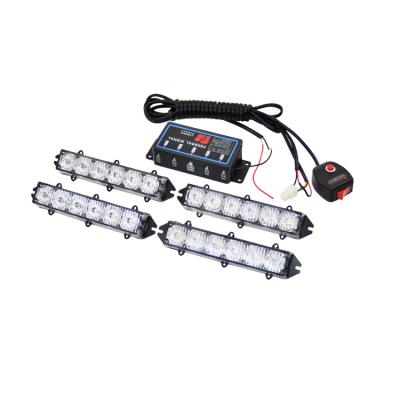 China pc& Hot Selling Aluminum Alloy High Power Led Flashing Led Grill Light For Police Ambulance Fire Truck for sale